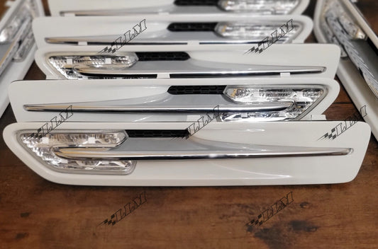Chevy Caprice Buick Park Avenue Fender Signal Inserts (White)