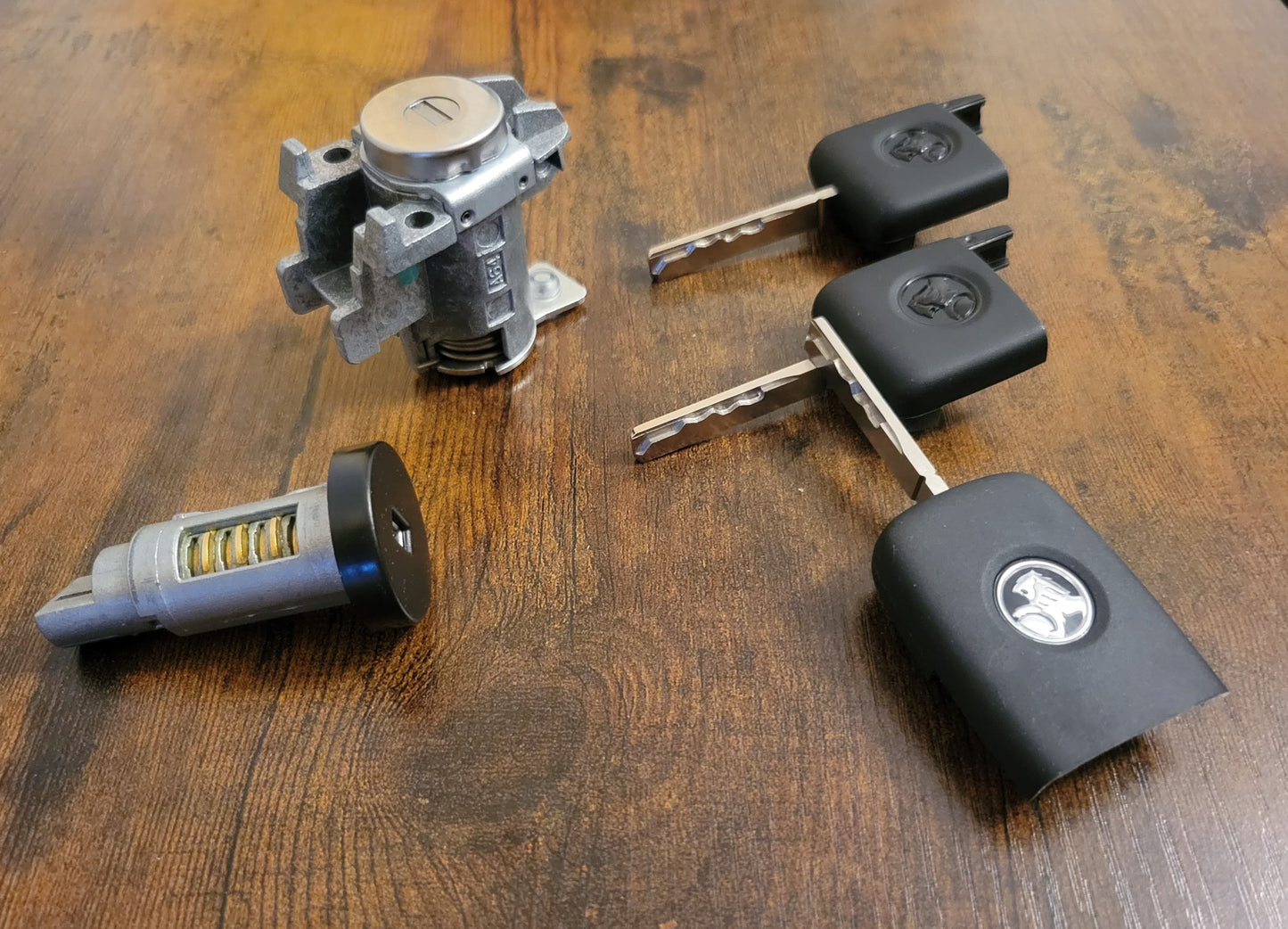 Holden Key and Cylinder Replacement Set (3 Keys)