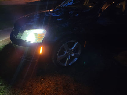Pontiac G8 and Chevy Caprice Tinted LED Parking Lights (Amber)